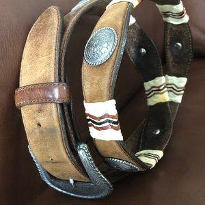 Tony Lama Men's Western Belt Size 40